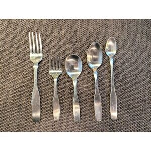Community Stainless Flatware Set 5pc Baby Toddler Silverware Forks Spoons